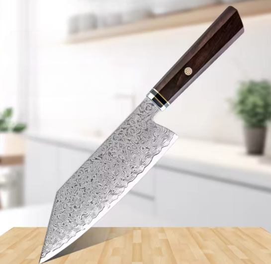 Couteau japonais Bunka en acier Damas