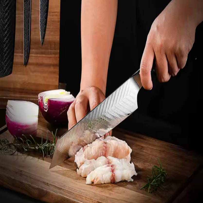 Couteau de Chef Kiritsuke Damas