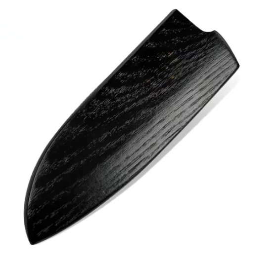 Gaines de protection en bois noir