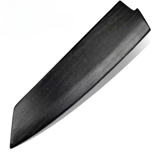 Gaines de protection en bois noir