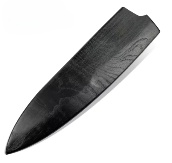 Gaines de protection en bois noir