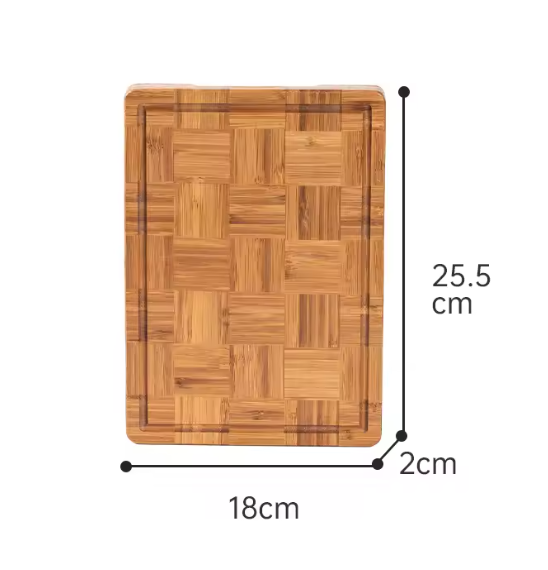 Planche à découper multifonctionnelle en bois massif
