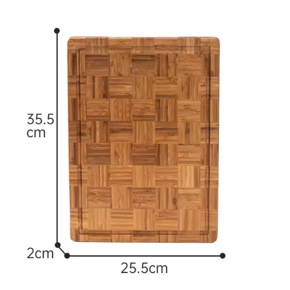 Planche à découper multifonctionnelle en bois massif