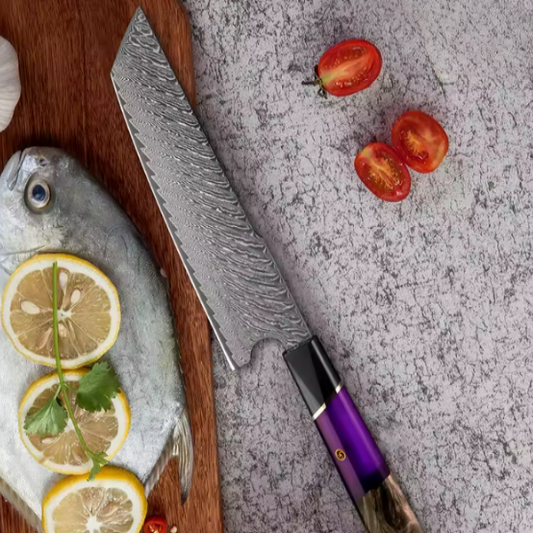 Couteau de Chef professionnel japonais Nakiri