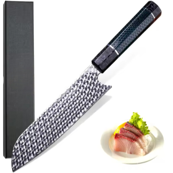 Couteau Santoku japonais d'exception